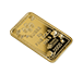Buy 5 g Gold Willy Wonka® Golden Ticket Bar, image 4