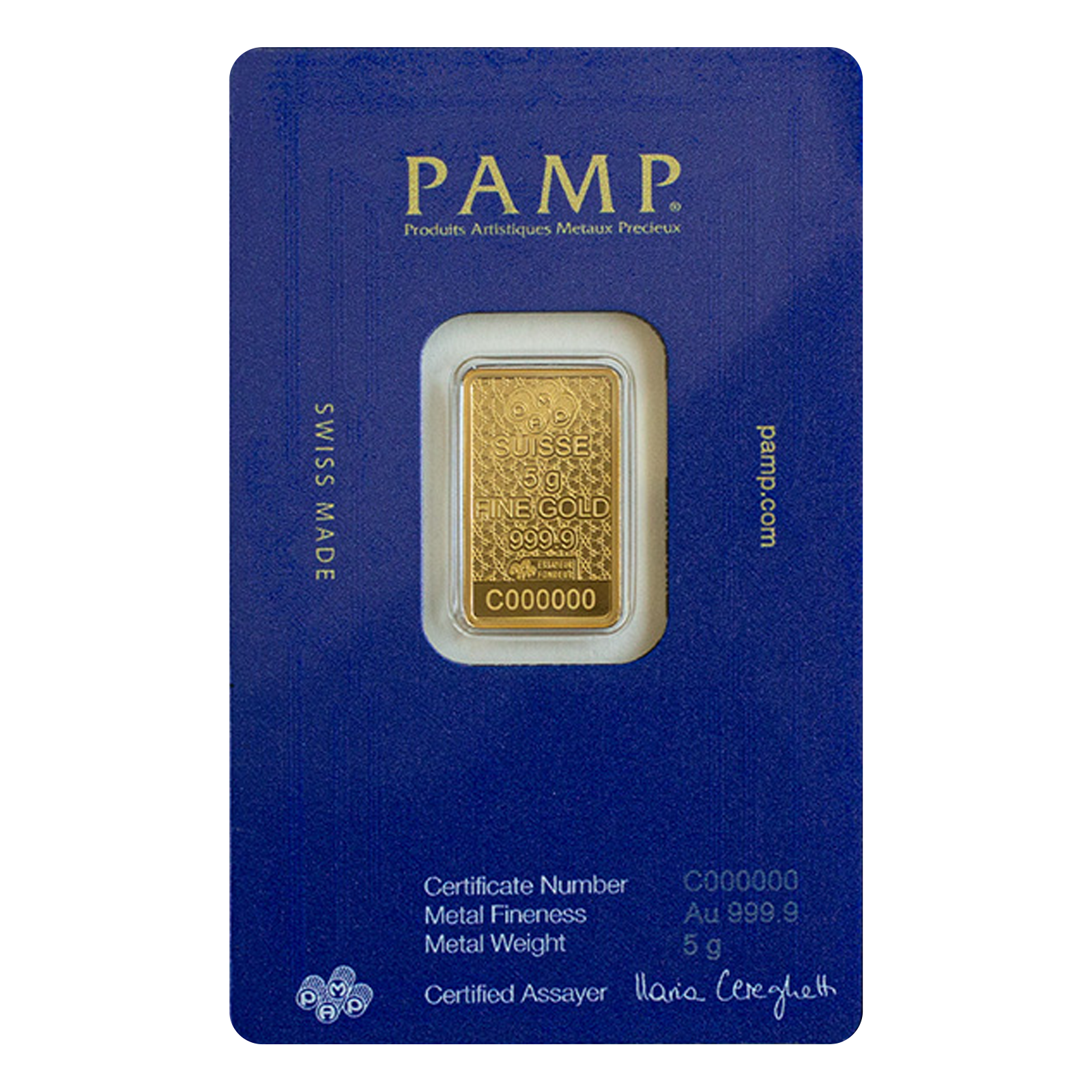 Buy 5g Pure Gold Arabian Horse Bar with Pendant Frame, image 3