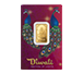 Buy 5g Pure Gold Diwali Lakshmi & Peacocks Bar (2024) [Canada shipping the week of Oct 21st], image 0