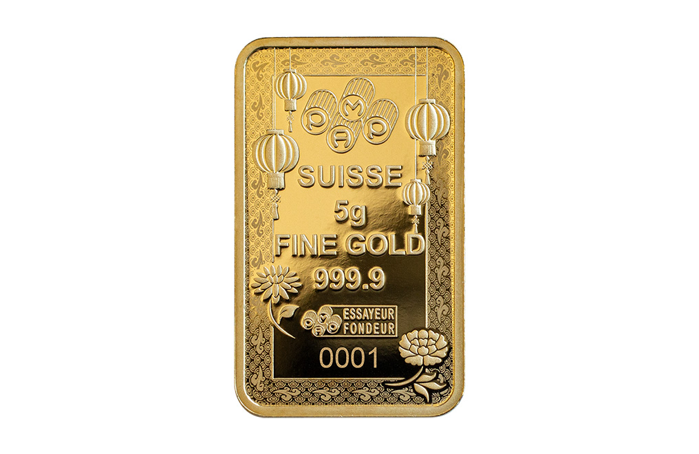 Buy 5g Pure Gold Good Luck Laughing Buddha Bar (2024), image 3