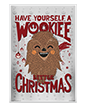 5g Silver Star Wars™ Wookiee Christmas Coin Note (2022)