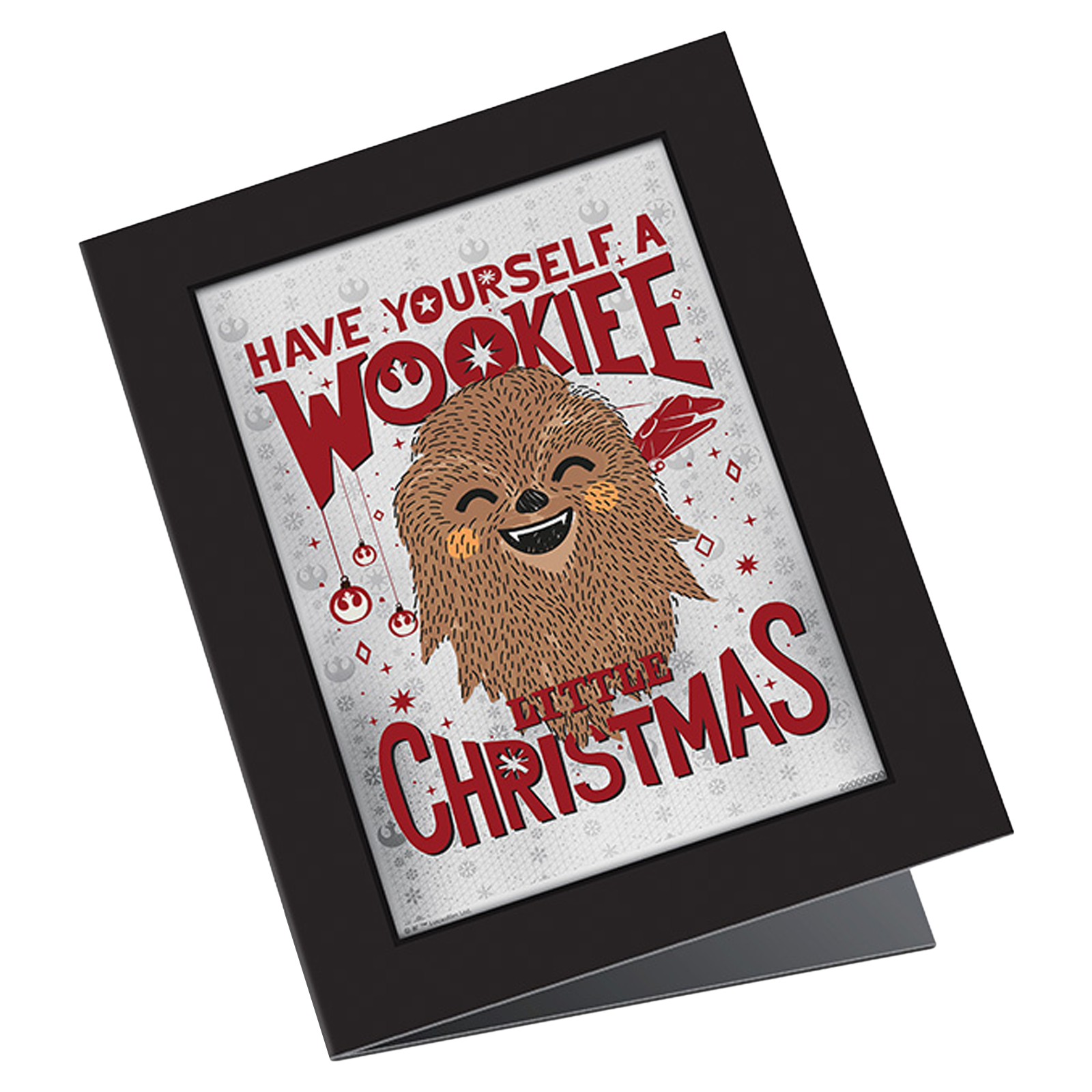Buy 5g Silver Star Wars™ Wookiee  Christmas Coin Note, image 3