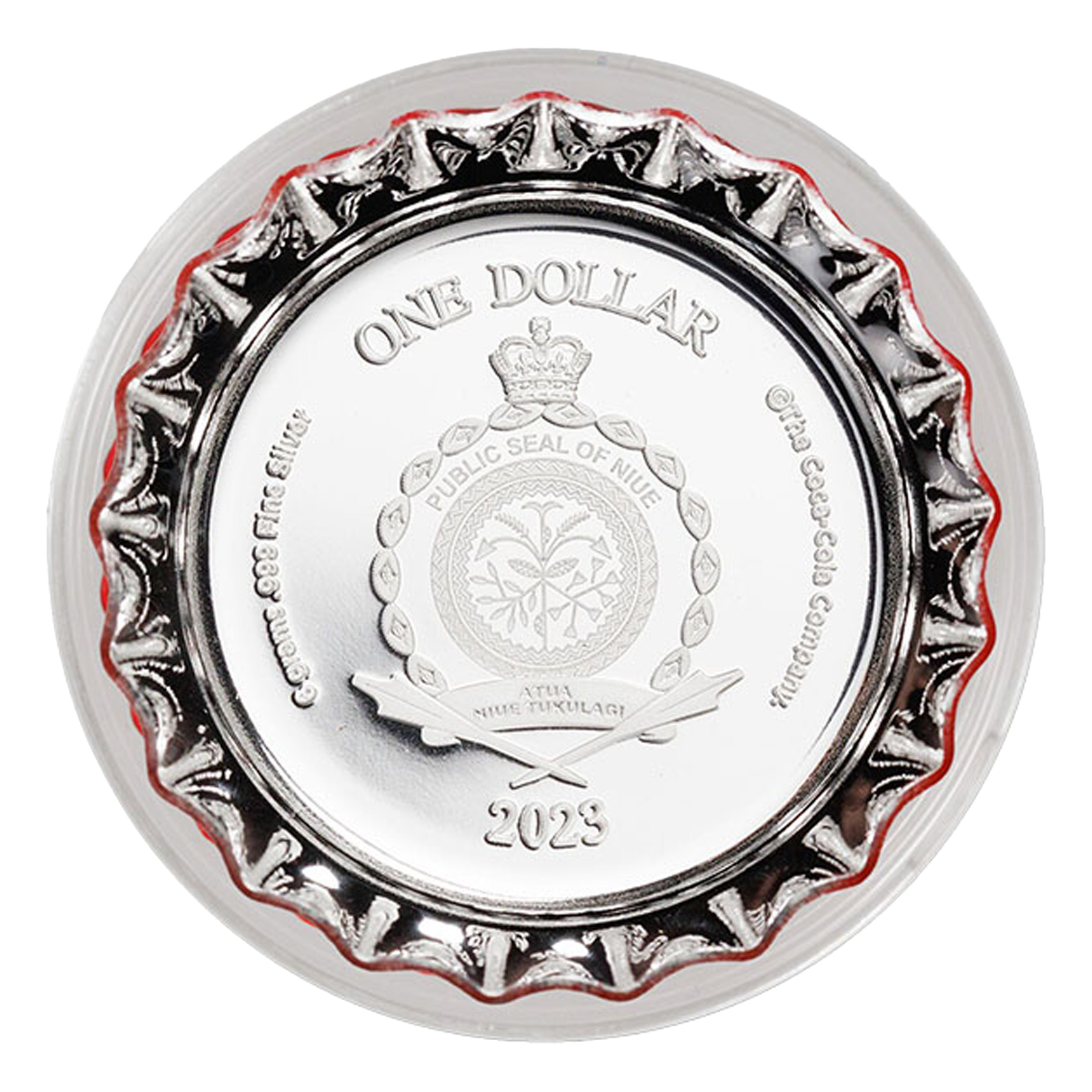 Buy 6g Pure Silver Coca-Cola® Bottle Cap Coin (2023), image 3