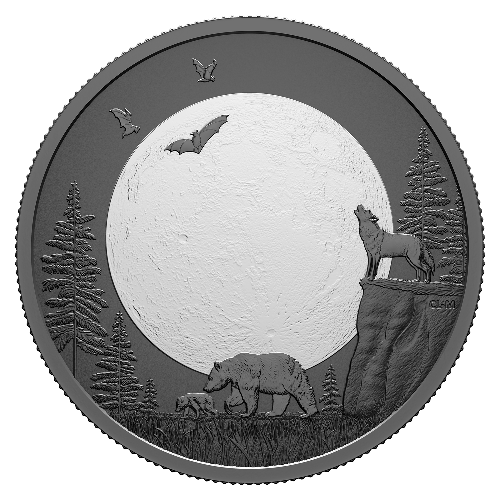 Buy 9.5 oz Silver Puzzle Moon Phases Coin (2025), image 10