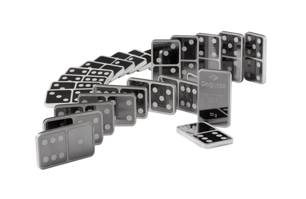 Buy Pure Silver Domino Game .999, image 2