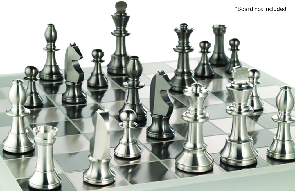 Buy Silver Chess Set, image 3