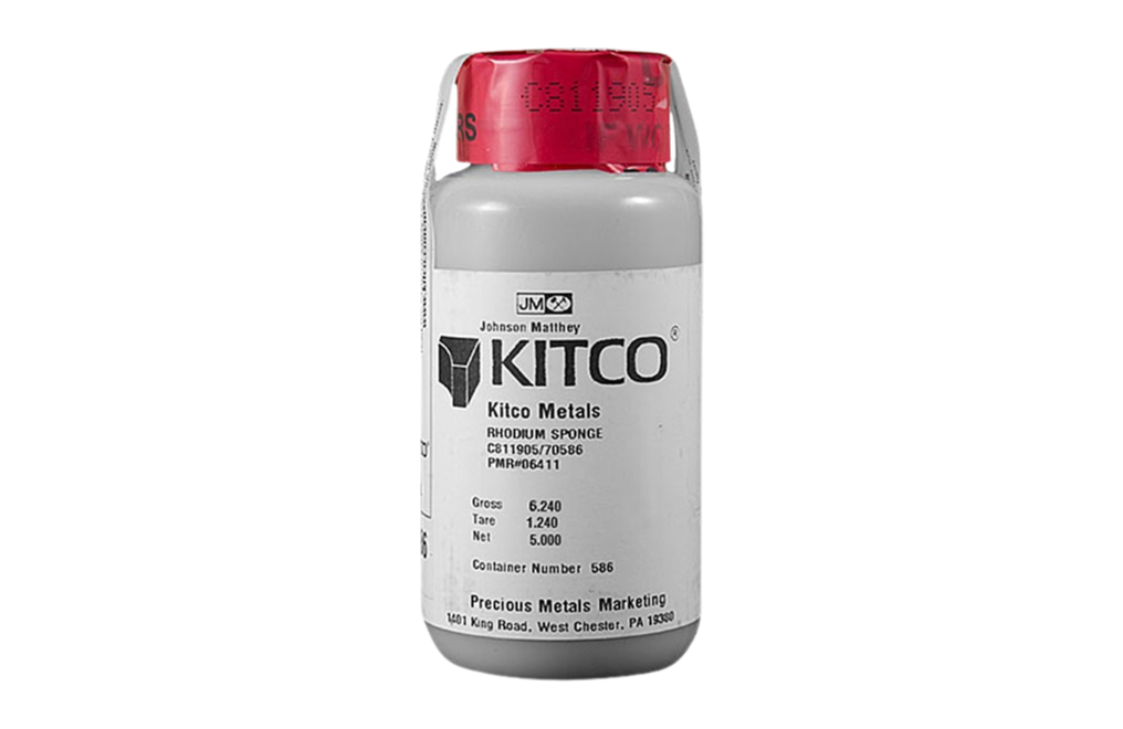 Sell Kitco 5 oz Rhodium Sponge, image 0