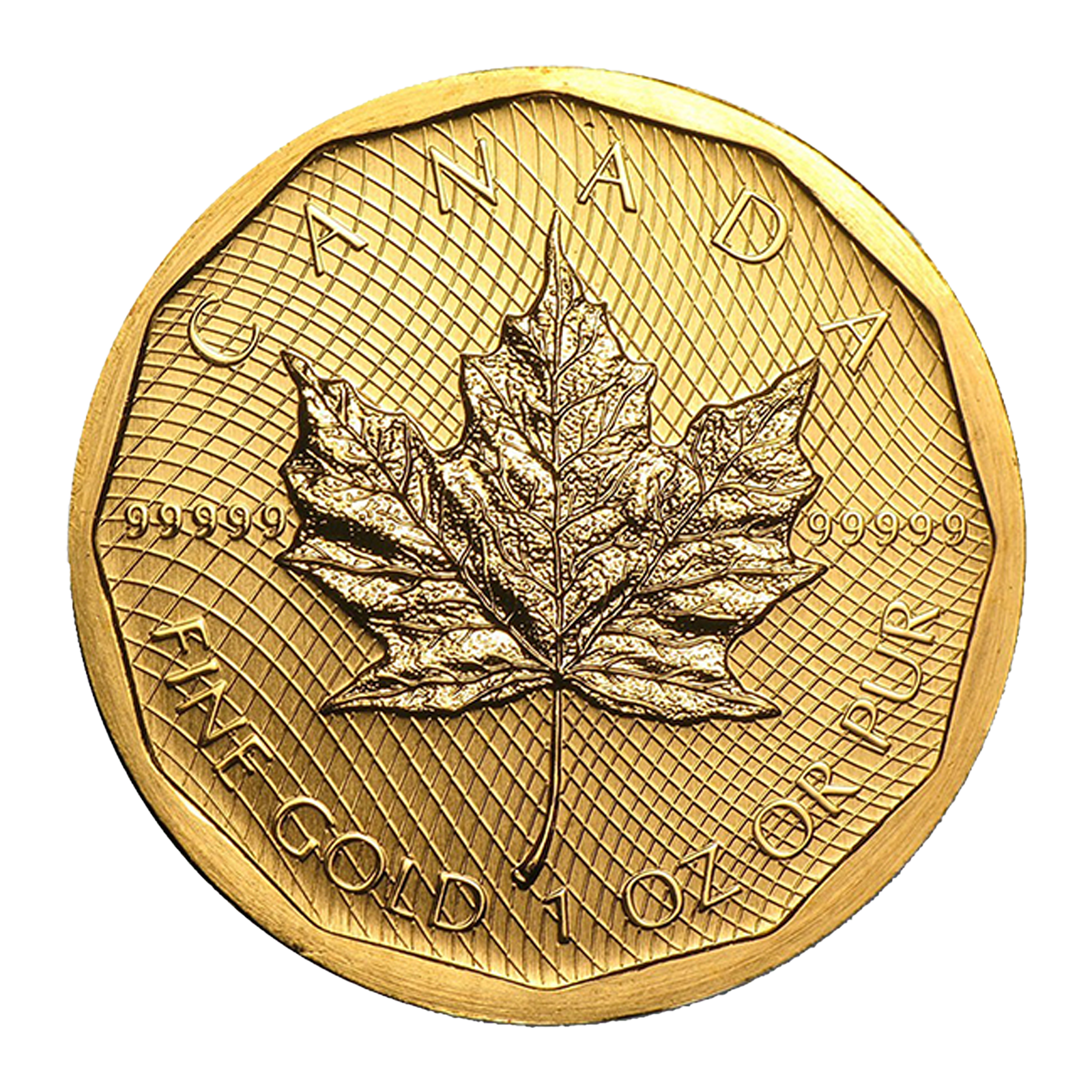 1 oz Gold Canadian Maple Leaf Special Coin .99999, image 2
