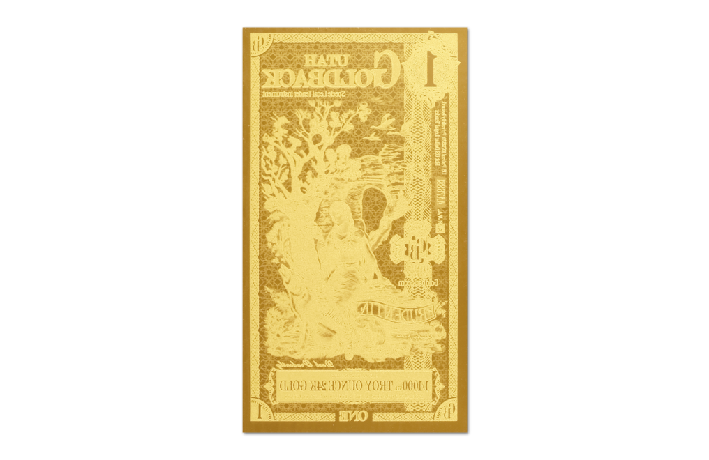 Buy 1 Utah Goldback Gold Notes Pack (50 pcs) 24K, image 2