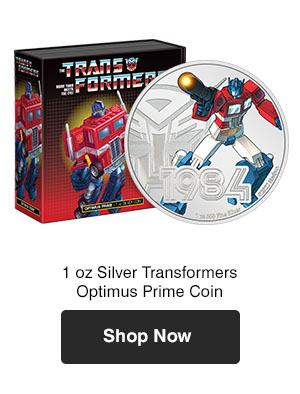 Buy 1 oz Silver Transformers Optimus Prime Coin (2022)|KITCO