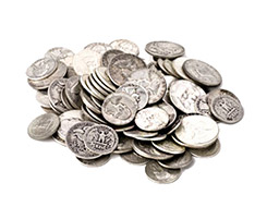 Buy 90% Silver Coins | $100 Face Value | Old Silver Coins | KITCO